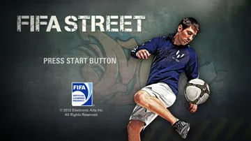 FIFA Street (USA) (v1.01) (Disc) (Update) screen shot title